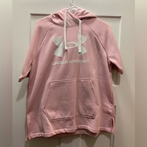 NWT Under Armour short sleeve hoodie